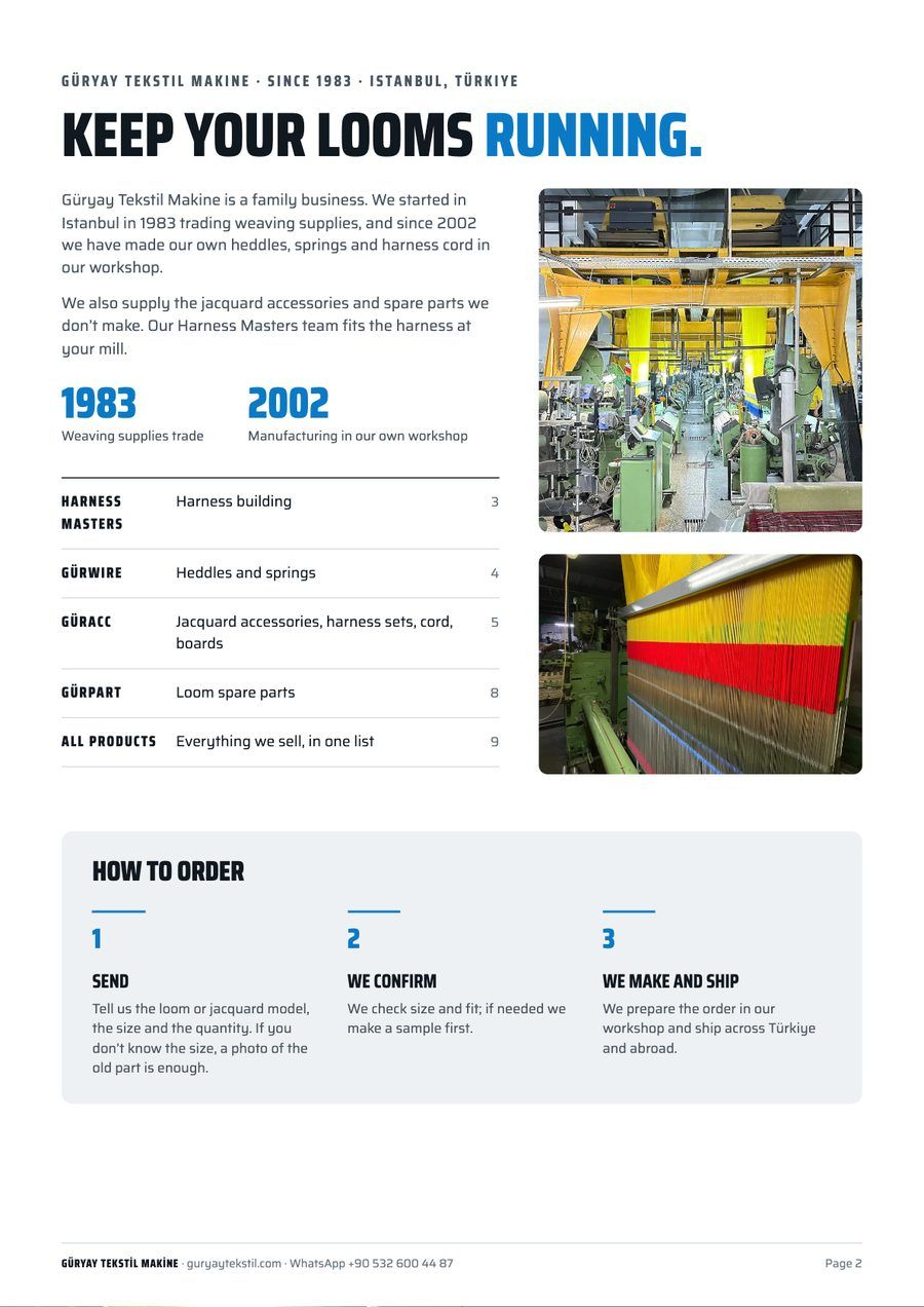 Product catalogue 2